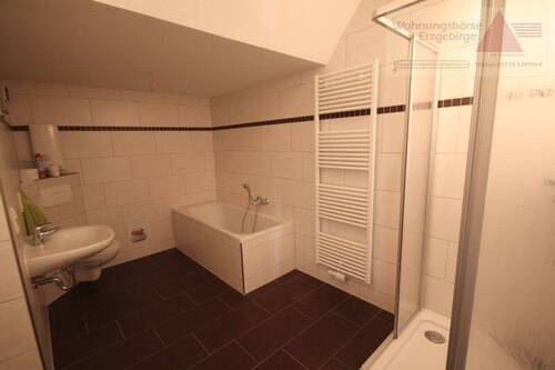 Badezimmer - 3 Zimmer Etagenwohnung in Annaberg-Buchholz
