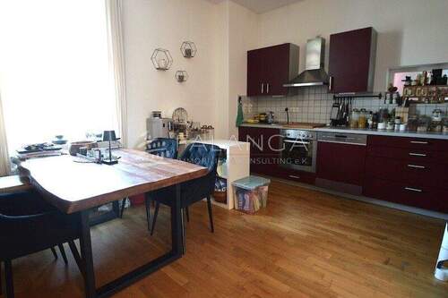 Blick in die offene Küche - 