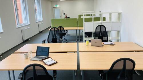 CoWorking Bereich - Representative Büros und Arbeitsplätze im Samariter-Kiez - All-in-Miete