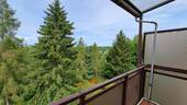 Balkon mit Blick ins Grüne.jpg - 2 Zimmer Etagenwohnung in Jahnsdorf/Erzgeb.