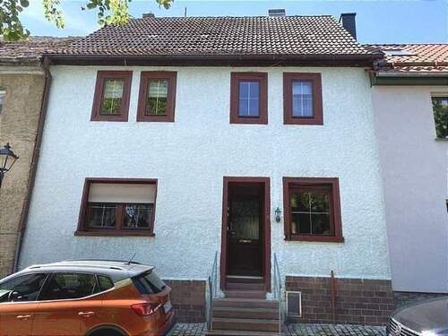 Außenansicht - Stadthaus mit Garten in Wiehe - 40.000,00 EUR Kaufpreis, ca.  110,00 m² Wohnfläche