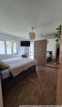 Schlafzimmer - Etagenwohnung mit 80,70 m&sup2; in Dorfen zum Kaufen