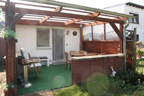Überdachte Terrasse - 3 Zimmer Doppelhaushälfte zur Miete in Mechernich