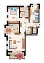 Grundriss - 91m 2 - 