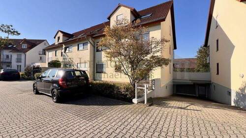 Einfahrt Tiefgarage - 1 Zimmer Etagenwohnung zum Kaufen in Mannheim / Seckenheim
