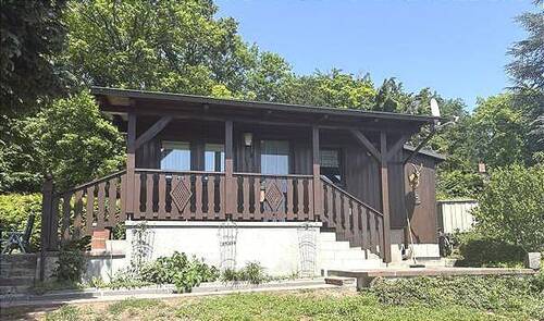 Außenansicht - Erholungsbungalow in Roßleben - 28.000,00&nbsp;EUR Kaufpreis, ca.&nbsp; 50,00&nbsp;m&sup2;&nbsp;Wohnfl&auml;che