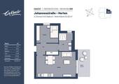 B18 - Etagenwohnung mit 52,60 m² in Herten zum Kaufen
