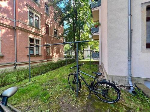 Hinterhof - 3 Zimmer Etagenwohnung zum Kaufen in Dresden