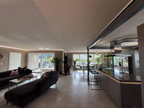 Wohn-/Essbereich - 4 Zimmer Terrassenwohnung in Gernsbach