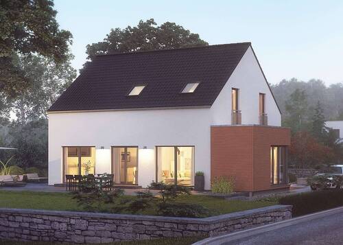 Terrassenansicht - Einfamilienhaus mit 182,00 m² in Marlow zum Kaufen