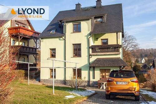 Gartenansicht - 8 Zimmer Einfamilienhaus zum Kaufen in Lößnitz / Affalter