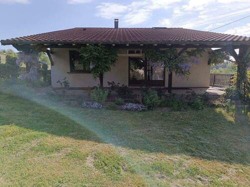 Ansicht Terrasse - Einfamilienhaus mit 215,00 m&sup2; in Alsting zum Kaufen