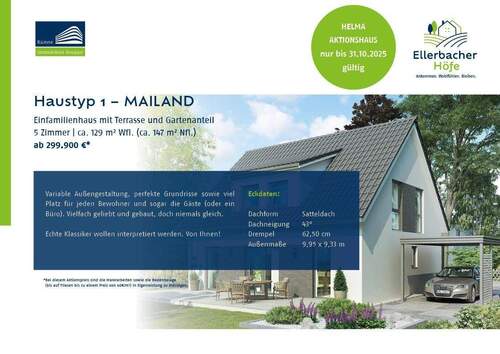 Ihr neues Zuhause: MAILAND - 5 Zimmer Einfamilienhaus in Lützen