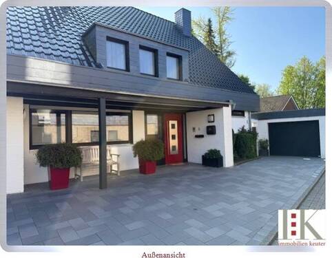 Außenansicht - Split-Level-Architektur trifft Gartenidylle! Freistehendes Einfamilienhaus in ruhiger Lage!