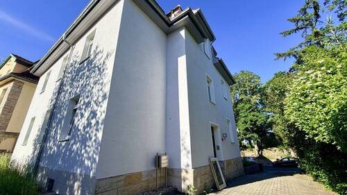 Blick aufs Haus - 