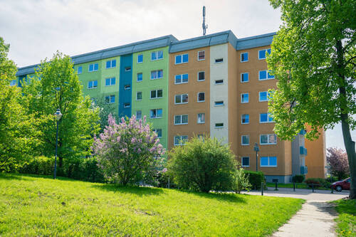 Hausansicht - Etagenwohnung mit 53,70 m&sup2; in Chemnitz zur Miete