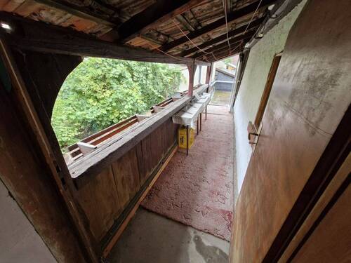 Loggia-Balkon, Blick zur Terrasse im OG, #142058 - 