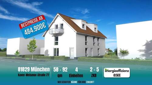 Übersicht - 4 Zimmer Etagenwohnung zum Kaufen in München