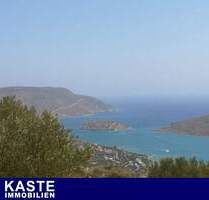 Meerblick-Baugrundstück mit Baugenehmigung | Elounda - Kreta