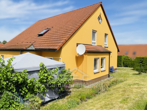 Süd-/Ostansicht - Ruhig und ländlich, Doppelhaushälfte in der Nähe von Meißen