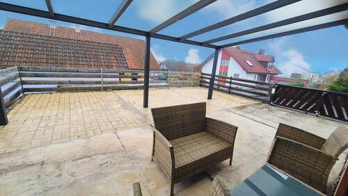 Licht & Luft: Wohnen mit XL-Terrasse - Mehrfamilienhaus, Wohnhaus mit 228,00 m² in Urspringen zum Kaufen