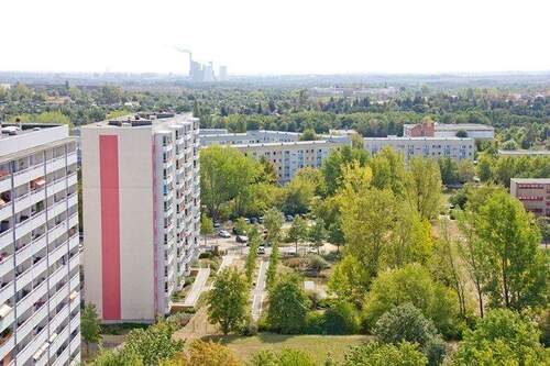 Ansicht von oben - 3 Zimmer Etagenwohnung zur Miete in Halle (Saale)
