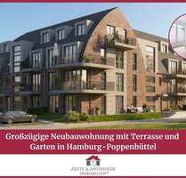 Großzügige Neubauwohnung mit Terrasse und Garten in Hamburg-Poppenbüttel
