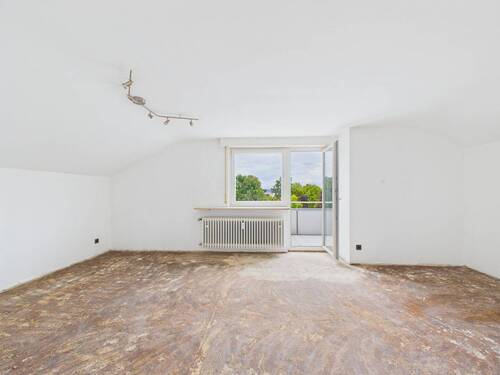 Wohnzimmer - Etagenwohnung mit 63,80 m² in Kornwestheim zum Kaufen