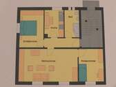 Grundriss 3 raum - 