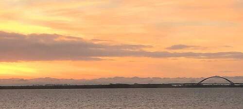 Blick auf die Fehmarnsundbrück - 