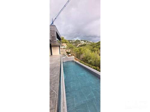 Terrasse - Mehrfamilienhaus, Wohnhaus mit 640,00 m&sup2; in Son Vida (Ponent. Palma de Mallorca) zum Kaufen