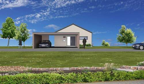 V1_Bathis-Kubiak_Minderlittgen_3D_Straße.jpg - 5 Zimmer Einfamilienhaus in Minderlittgen