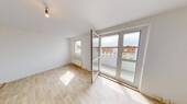 Wohnzimmer Vergleichswohnung - 2-Raum-Erdgeschosswohnung mit Balkon