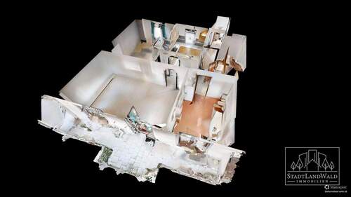 Wohnungsansicht in 3D - 