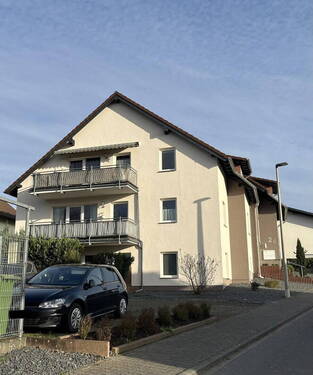 Balkon mit Markise - 4-Zimmer Wohnung (85qm) mit Balkon in Puderbach