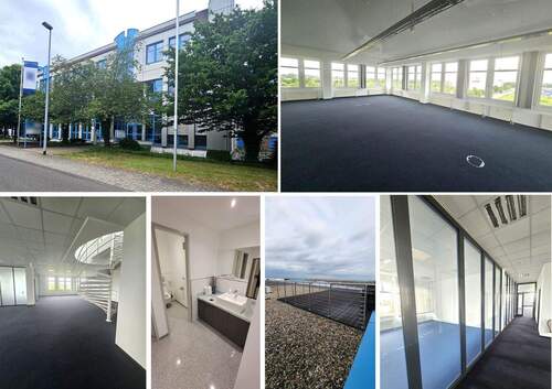 Bild 1 - Repräsentative, 2022 renovierte, helle Maisonette-Gewerbefläche mit 2 Dachterrassen, Lift, SP mgl.