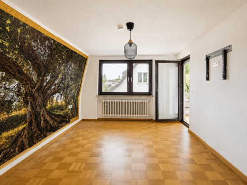 Eltern-Schlafzimmer mit Balkon - 