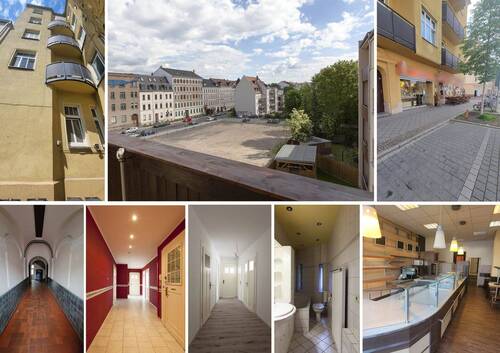 Bild 1 - Saniertes & gepflegtes Wohn- und Geschäftshaus in Möckern mit 11 WE, 5 GE, Balkone u.v.m.