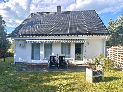 Gartenansicht - Einfamilienhaus mit 135,00 m&sup2; in Laußig zum Kaufen