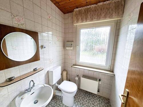 Gäste WC im Erdgeschoss - 