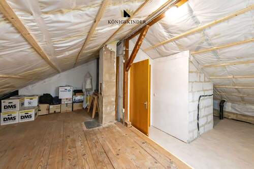 Stauraum oder Ausbau unterm Dach - 