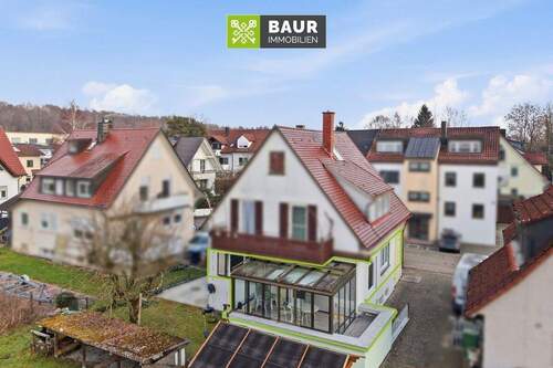 Luftaufnahme - 3 Zimmer Etagenwohnung in Friedrichshafen