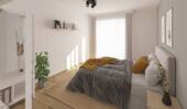 Im Schlafzimmer erwartet Sie beste Erholung - 2 Zimmer Etagenwohnung in Hasloh