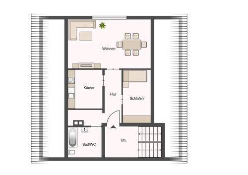 Wohnung Nr. 7 DG - Haus 6 - 