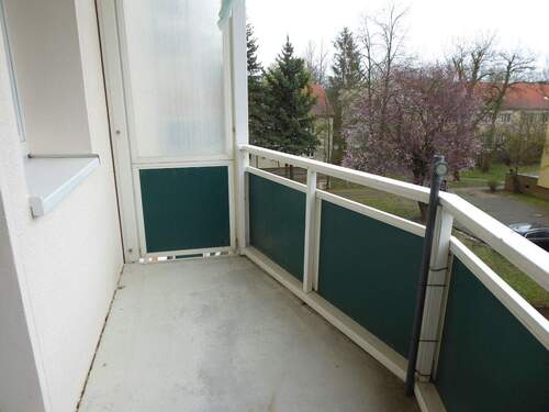 Balkon - 4 Zimmer Etagenwohnung in Bernburg (Saale)