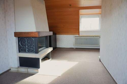 Wohnzimmer im Dachgeschoss - 