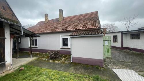 Gartenansicht - 3 Zimmer Einfamilienhaus in Löbnitz