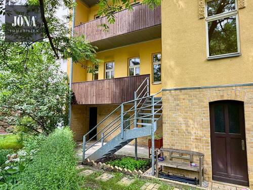 Aussenansicht hinten - 2 Zimmer Etagenwohnung zur Miete in Leipzig / Connewitz