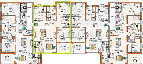 Lage Wohnung im 2.OG - 