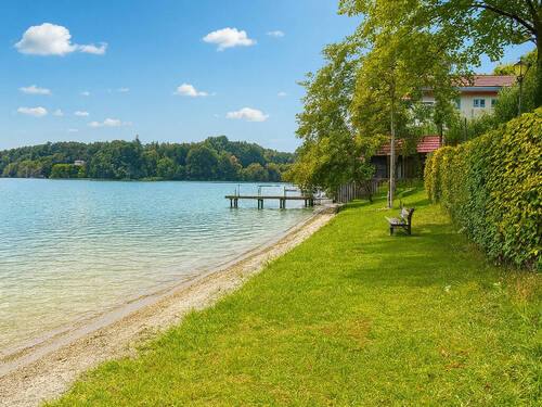 Badestrand - Grundstück in Kochel am See